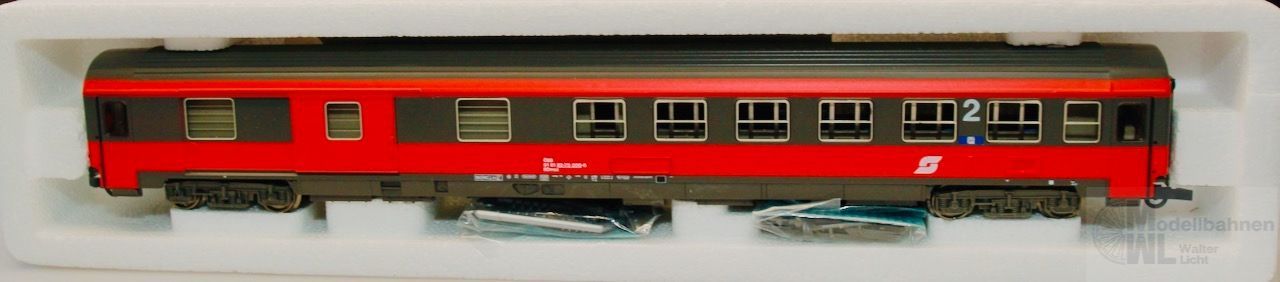 Roco 44648 - Roco - Eurofima Wagen ÖBB EC-rot BDmsz H0/GL